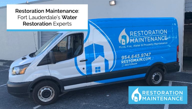 Restoration Maintenance: Fort Lauderdale’s Water Restoration Experts