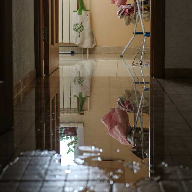 Water Damage Repair in Florida flooded room - water damage restoration