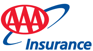 A logo of an aaa car insurance company.